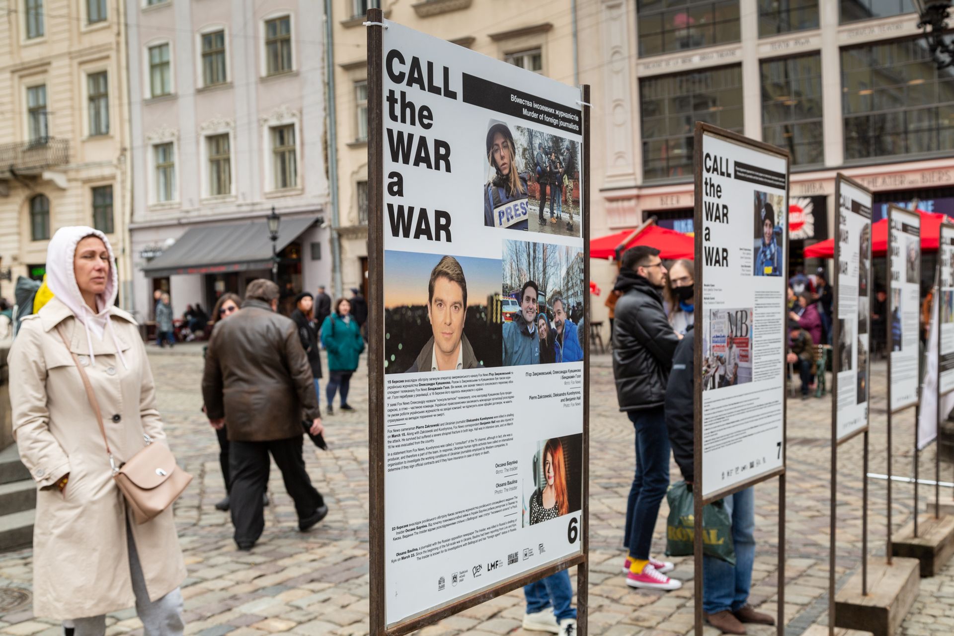 Russian Crimes Against Media in Ukraine: Solidarity Action With the Journalists Took Place in the Lviv city centre