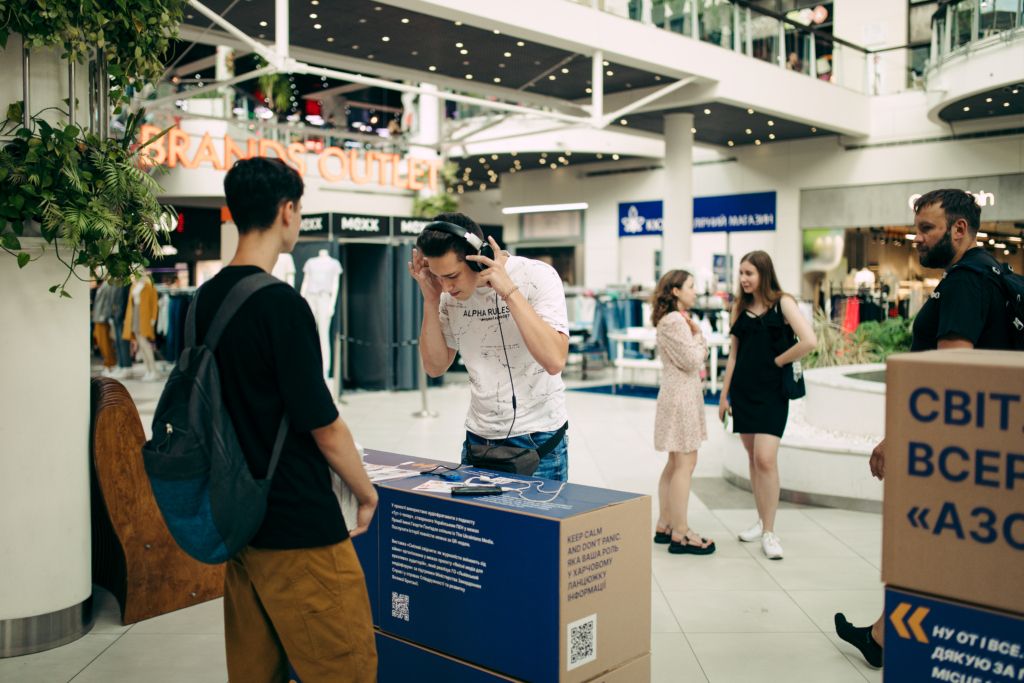 “Brave to Report: How journalists change the course of war.” An exhibition about the media’s importance