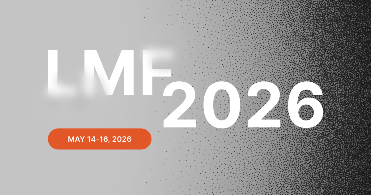 Registration for the LMF 2026 conference is now open