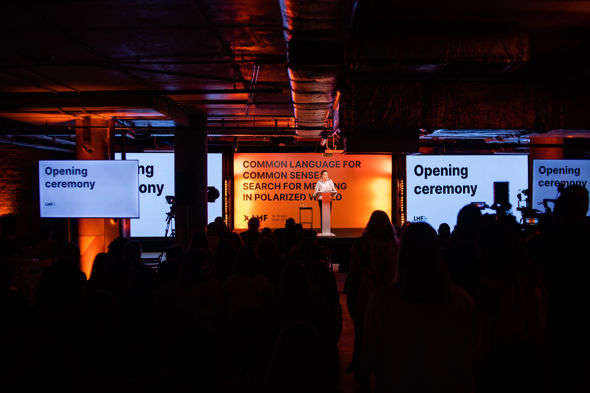 <i>X LMF opening ceremony</i>